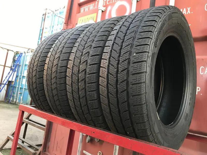 Комплект б/у шин 205/65 R16C Continental VanContact Winter