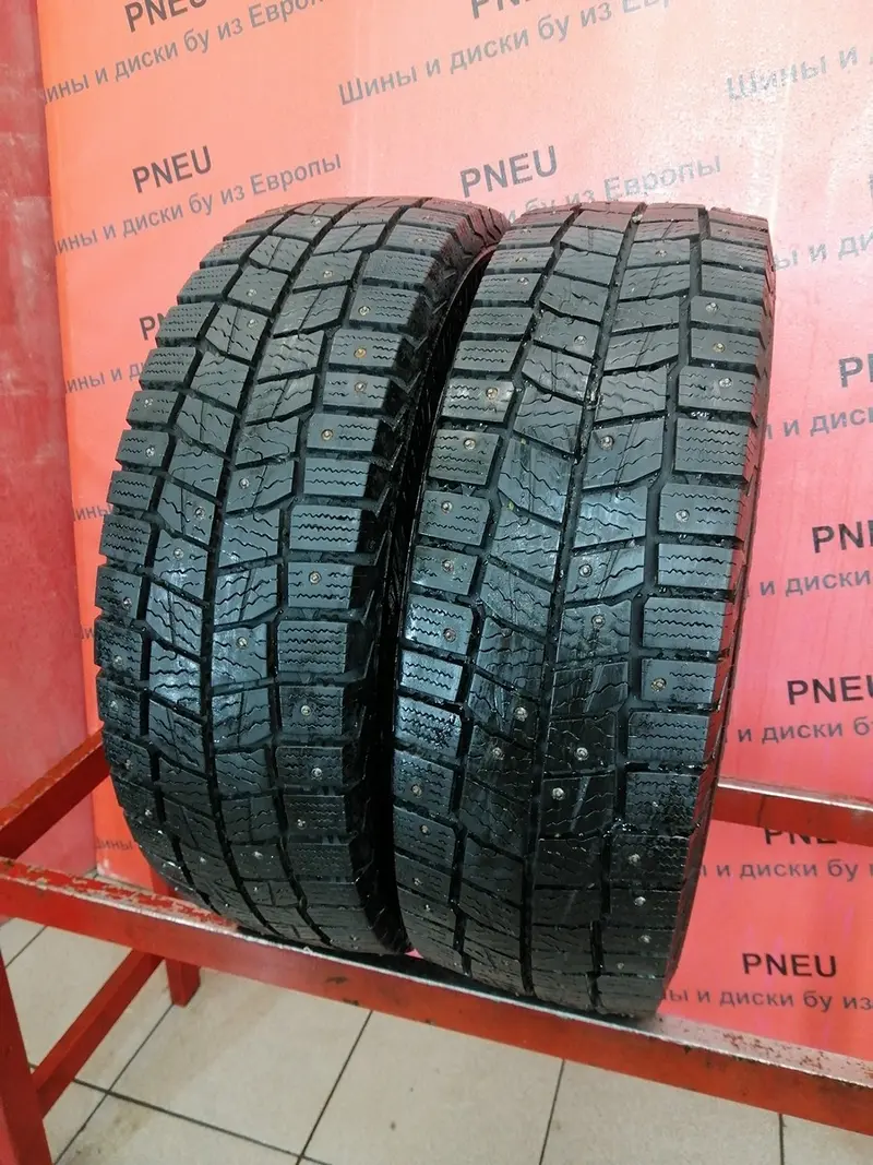 Пара б/у шин 205/65 R16C Continental VancoIceContact