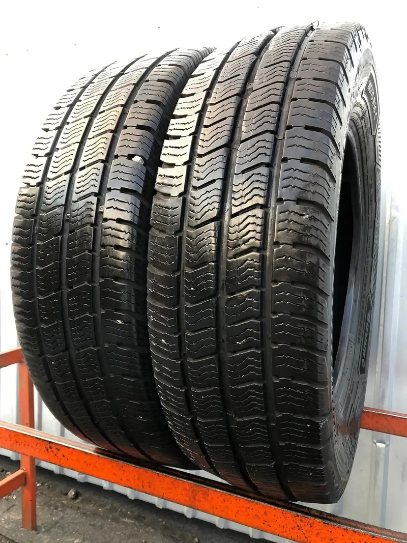 Пара б/у шин 205/75 R16C Barum Snovanis 3