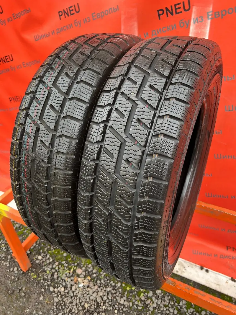 Пара б/у шин 205/75 R16C Gislaved Euro Frost VAN