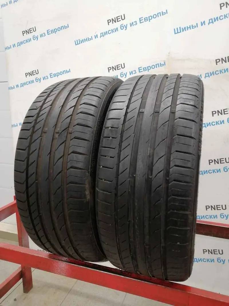 Пара б/у шин 215/35 R18 Continental ContiSportContact 5 P
