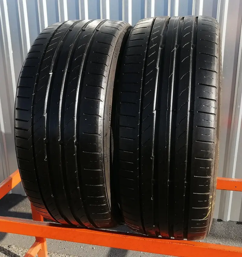 Пара б/у шин 215/35 R18 Continental ContiSportContact 5 P