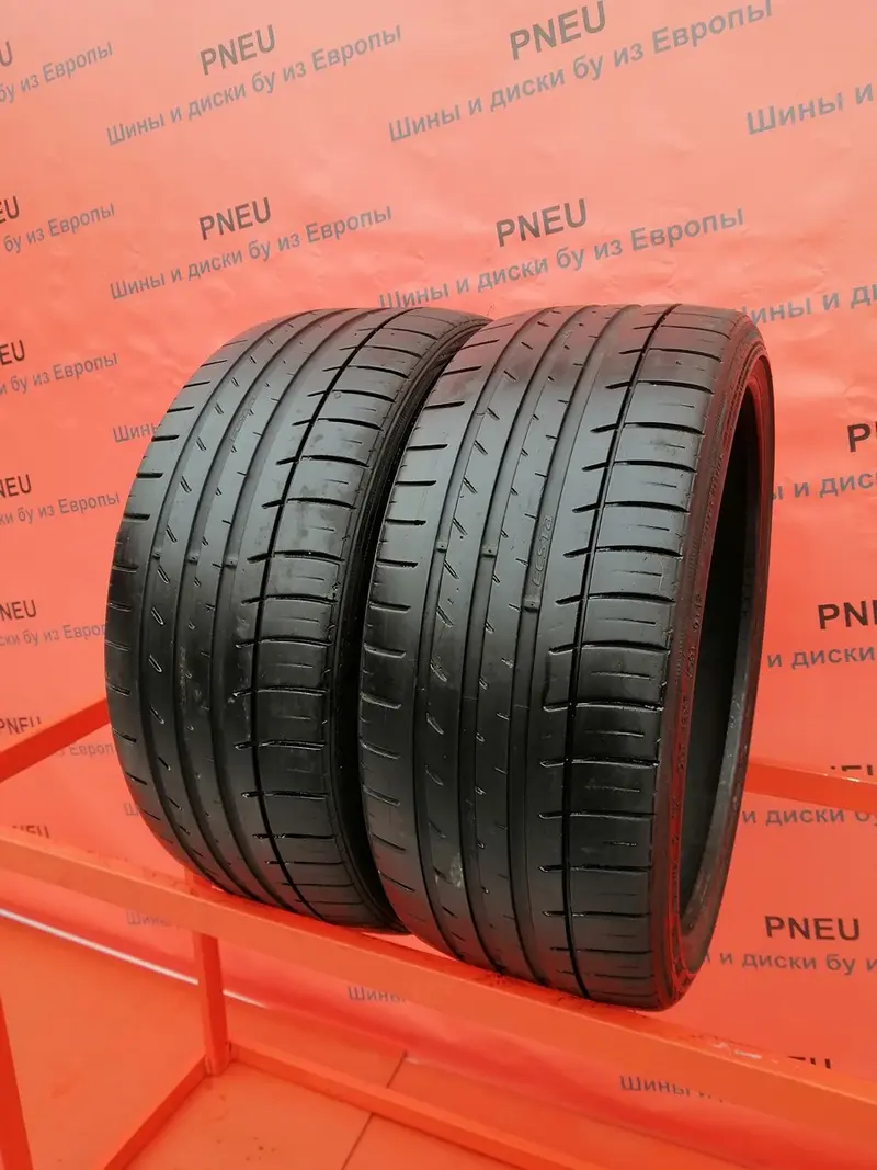 Пара б/у шин 215/35 R19 Kumho Ecsta Le Sport KU39