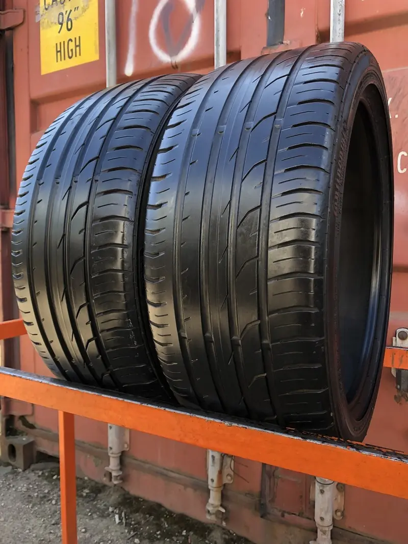 Пара б/у шин 215/40 R17 Continental ContiPremiumContact 2