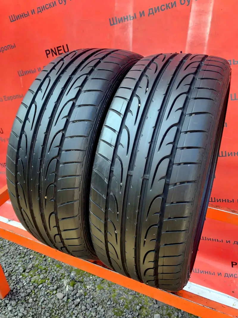 Пара б/у шин 215/40 R17 Dunlop SP Sport Maxx