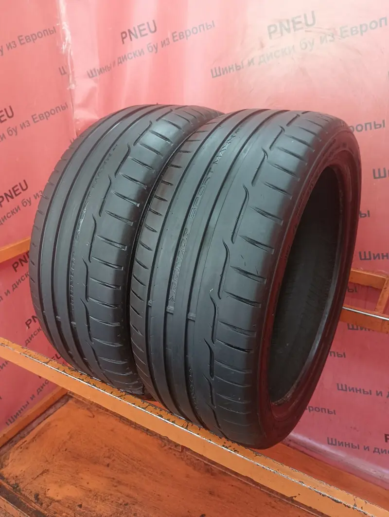 Пара б/у шин 215/40 R17 Dunlop SP Sport Maxx RT, фото 1