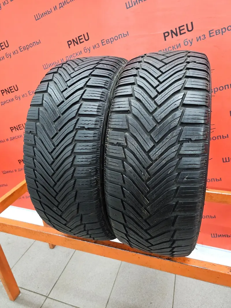 Пара б/у шин 215/40 R17 Michelin Alpin 6, фото 1