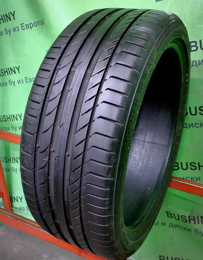 Б/у шина 215/40 R18 Continental ContiSportContact 5 P