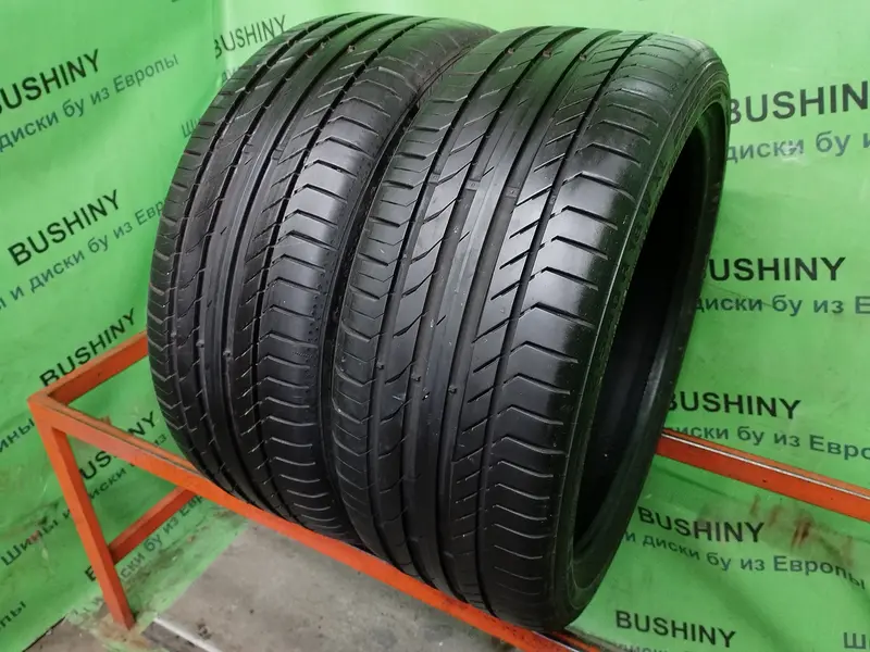 Пара б/у шин 215/40 R18 Continental ContiSportContact 5 P
