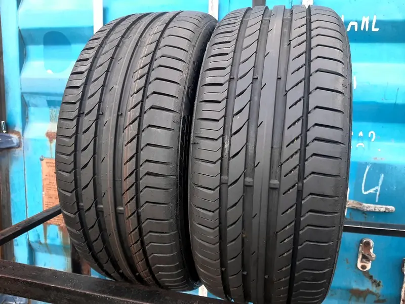 Пара б/у шин 215/40 R18 Continental ContiSportContact 5 P