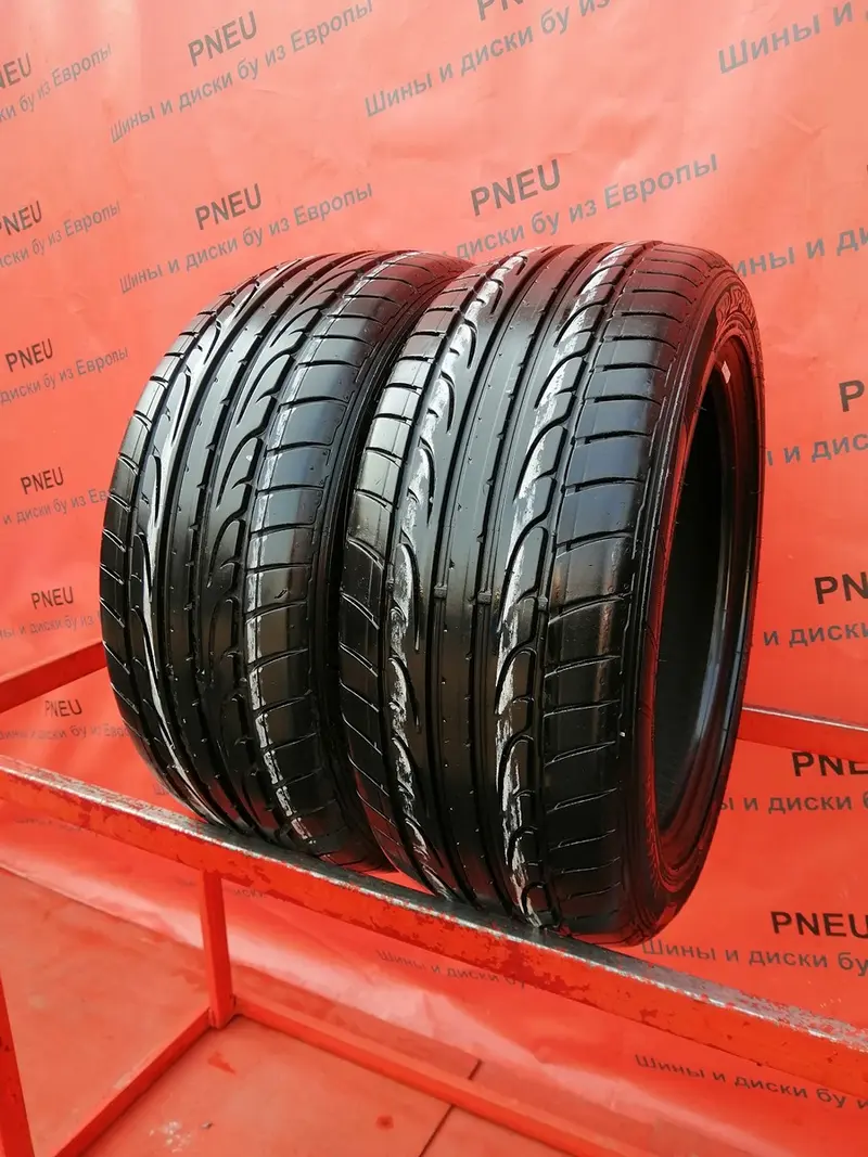 Пара б/у шин 215/45 R16 Dunlop SP Sport Maxx