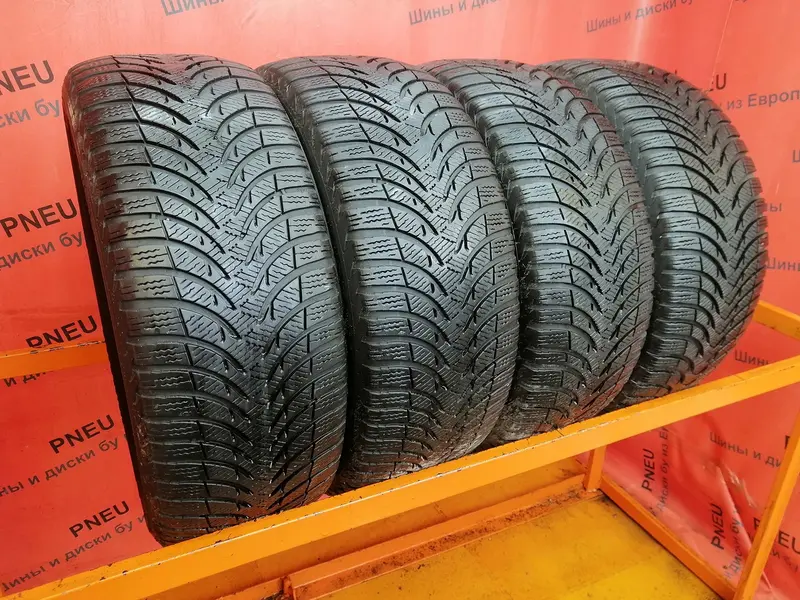 Комплект б/у шин 215/45 R16 Michelin Alpin A4