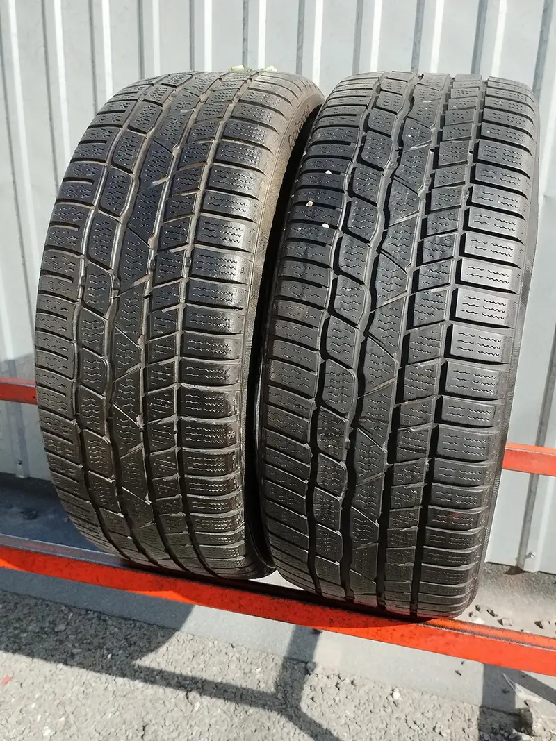 Пара б/у шин 215/45 R17 Continental ContiWinterContact TS 830 P