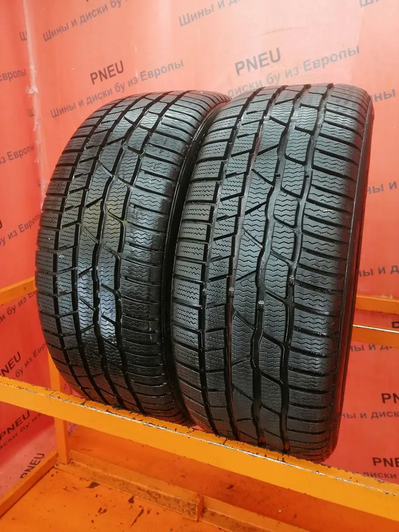 Пара б/у шин 215/45 R17 Continental ContiWinterContact TS 830 P