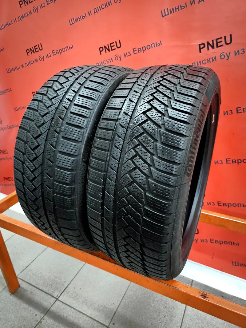 Пара б/у шин 215/45 R17 Continental ContiWinterContact TS 850 P