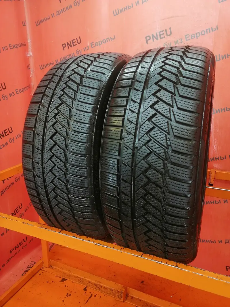 Пара б/у шин 215/45 R17 Continental ContiWinterContact TS 850 P