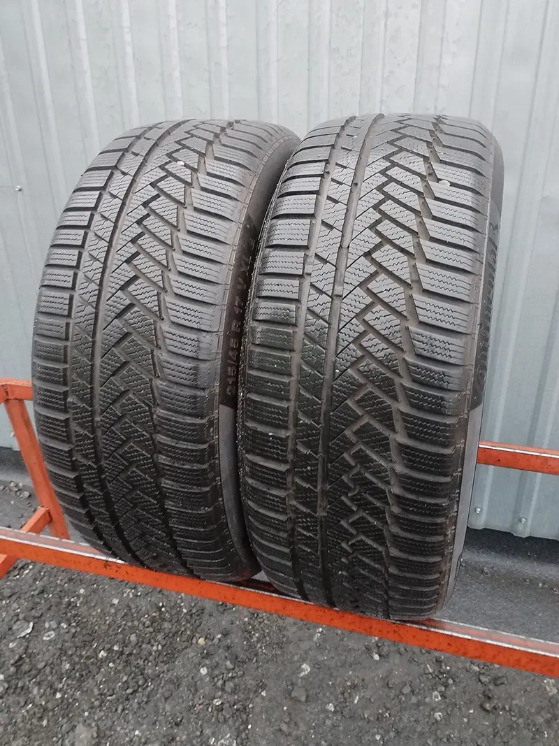 Пара б/у шин 215/45 R17 Continental ContiWinterContact TS 850 P