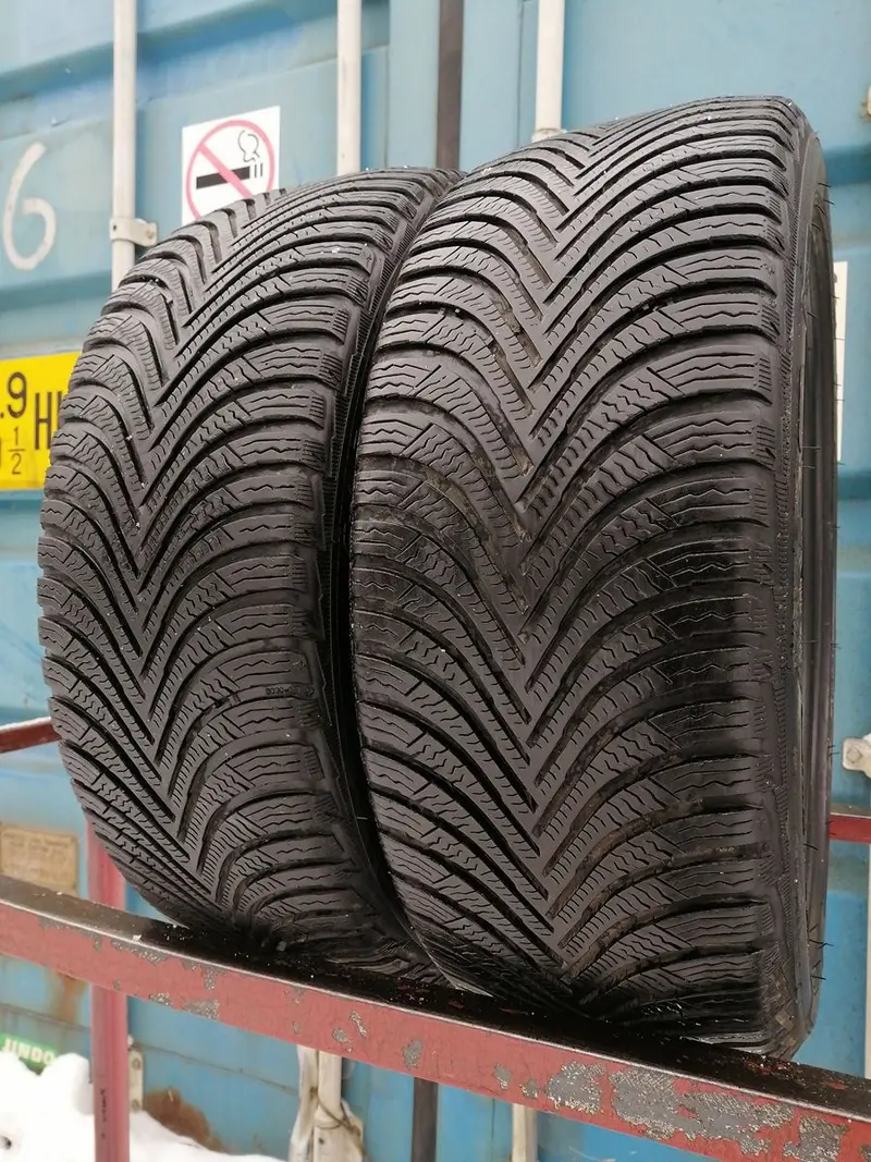 Пара б/у шин 215/45 R17 Michelin Alpin 5, фото 1