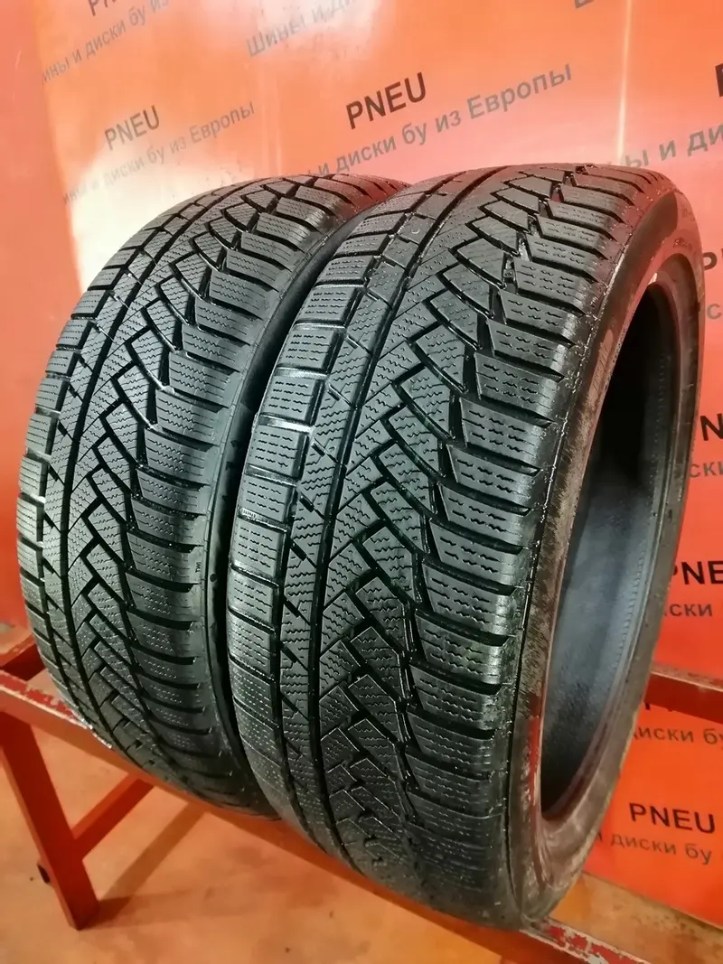 Пара б/у шин 215/45 R18 Continental ContiWinterContact TS 850 P