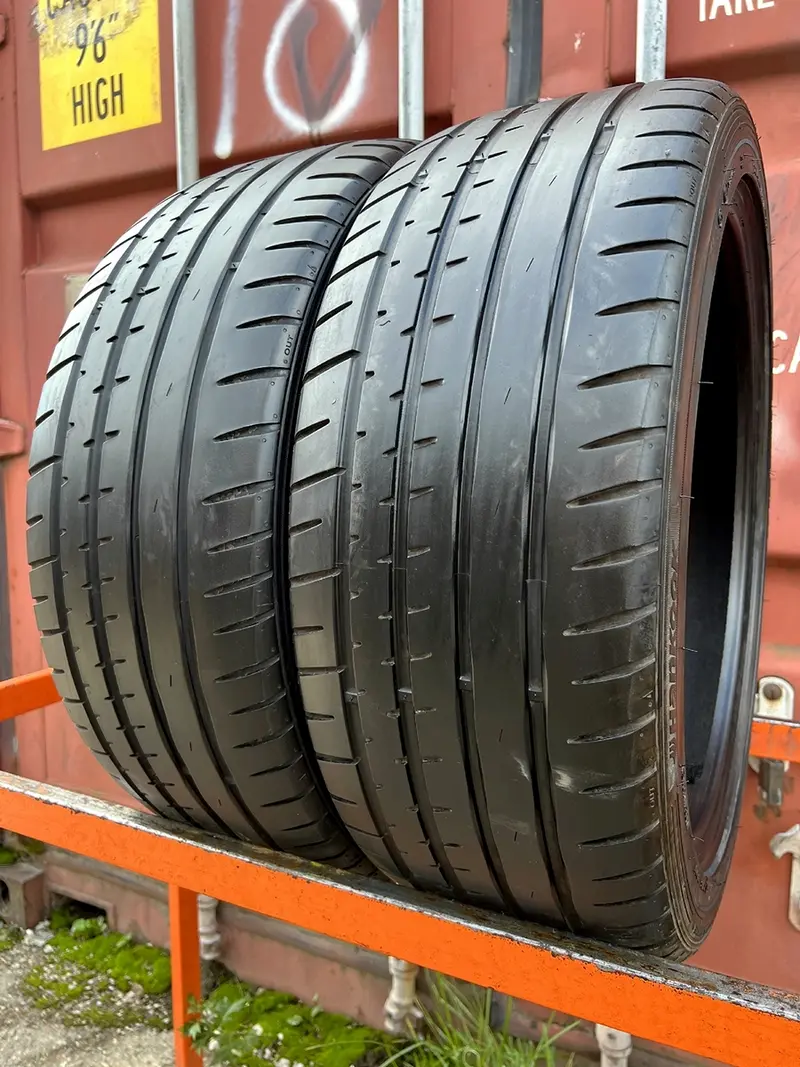 Пара б/у шин 215/45 R18 Hankook Ventus S1evo K107