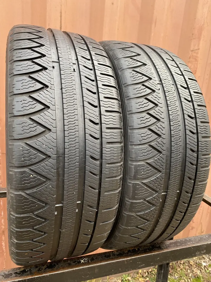 Пара б/у шин 215/45 R18 Michelin Pilot Alpin PA 3