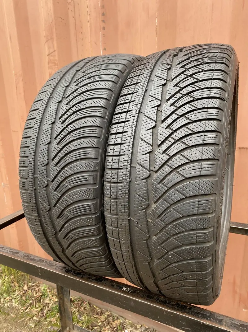 Пара б/у шин 215/45 R18 Michelin Pilot Alpin PA 4