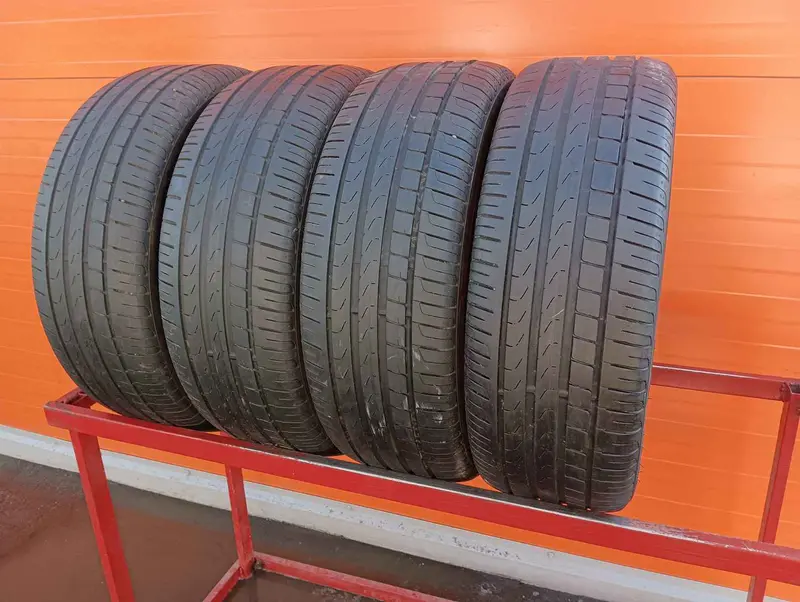 Комплект б/у шин 215/45 R18 Pirelli P 7 Cinturato, фото 1