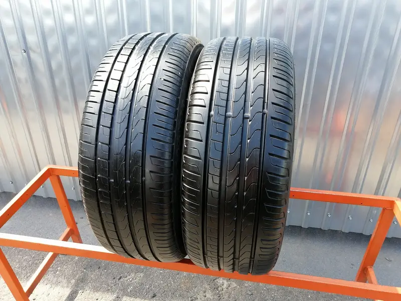 Пара б/у шин 215/45 R18 Pirelli P 7 Cinturato