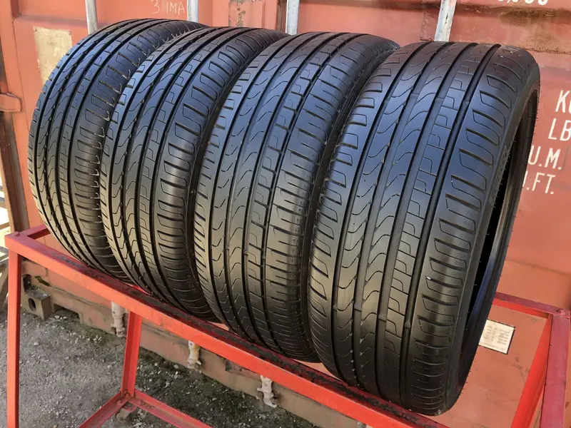 Комплект б/у шин 215/45 R18 Pirelli P 7 Cinturato