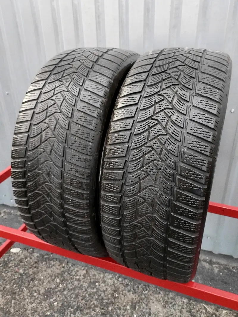 Пара б/у шин 215/50 R17 Dunlop Winter Sport 5