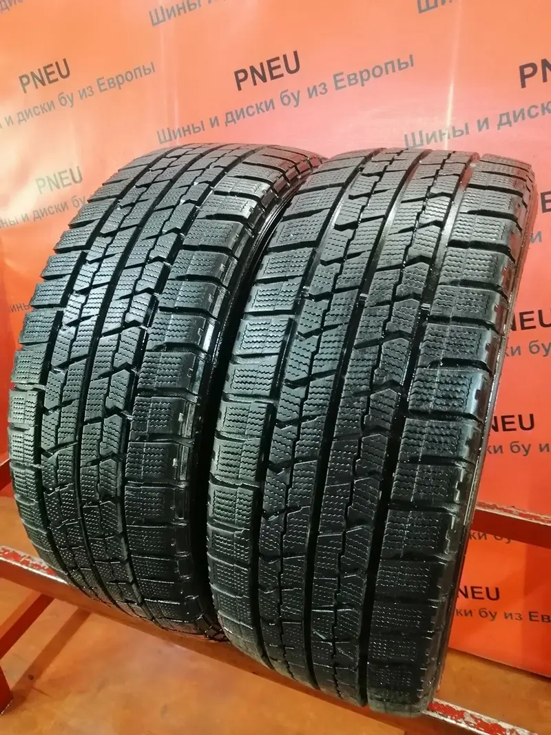 Пара б/у шин 215/50 R17 Goodyear Ultra Grip Ice Navi Zea II