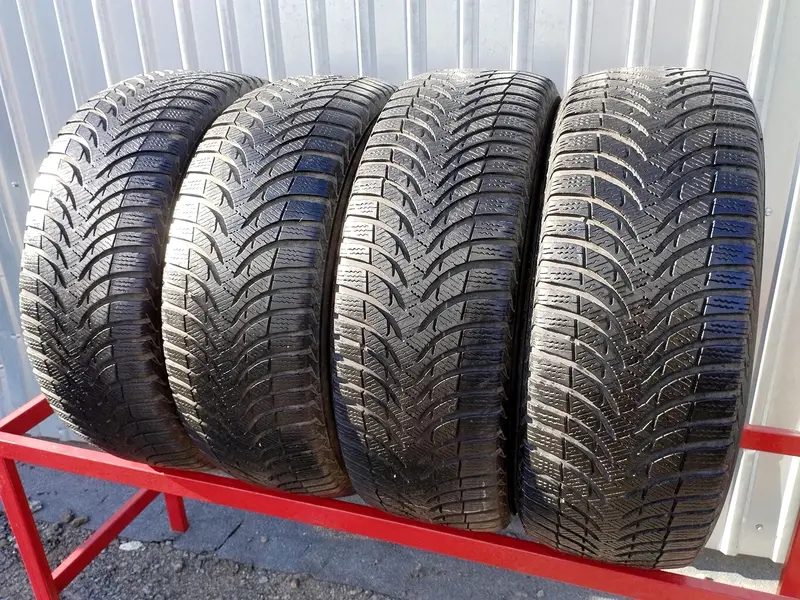 Комплект б/у шин 215/50 R17 Michelin Alpin A4
