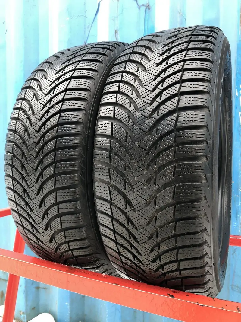 Пара б/у шин 215/50 R17 Michelin Alpin A4, фото 1