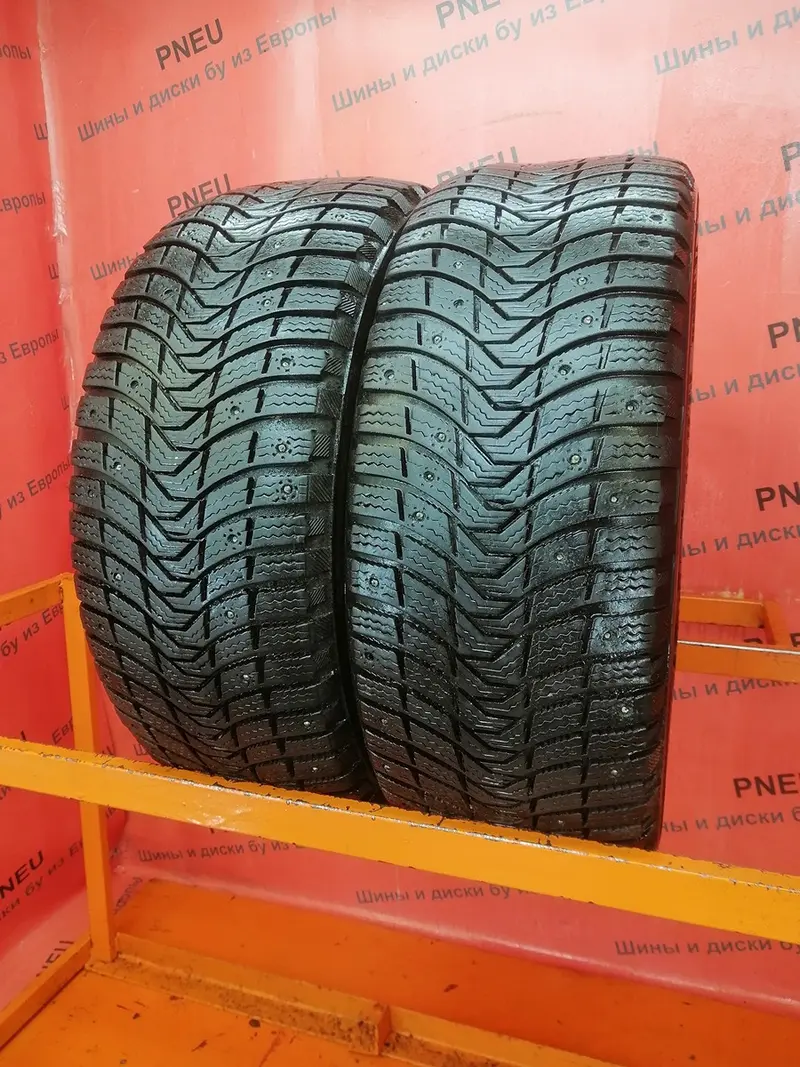 Пара б/у шин 215/50 R17 Michelin X-Ice North 3