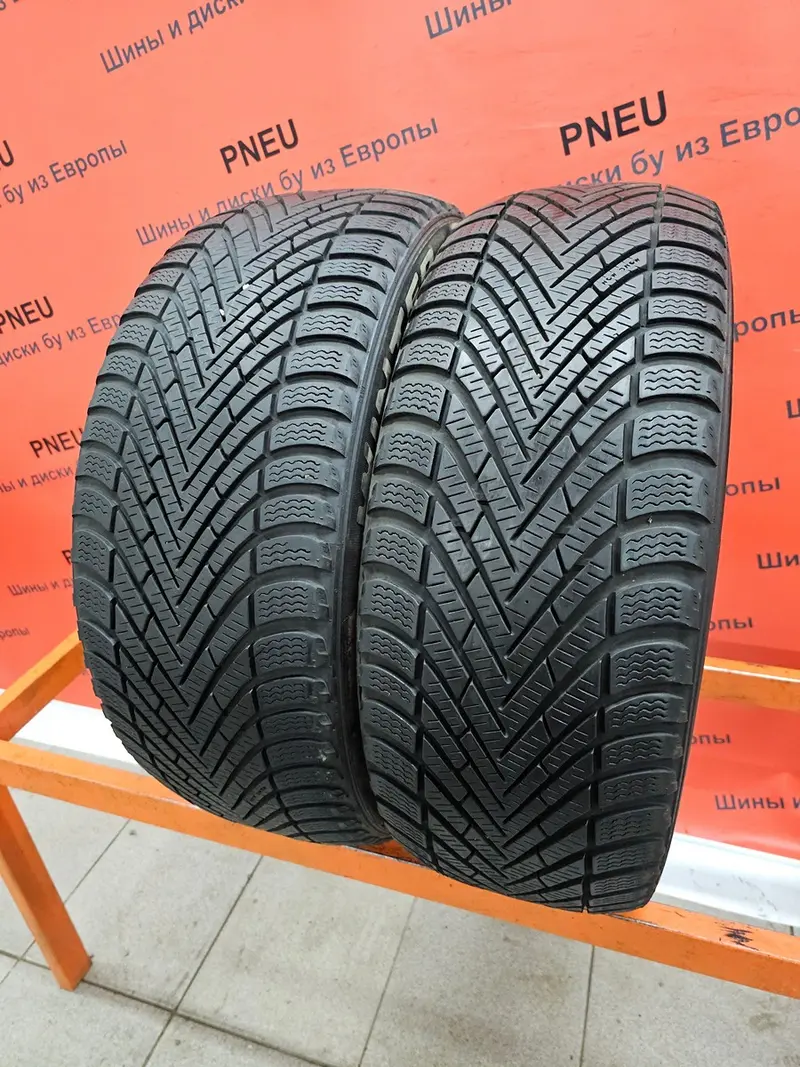Пара б/у шин 215/50 R17 Pirelli Winter Cinturato