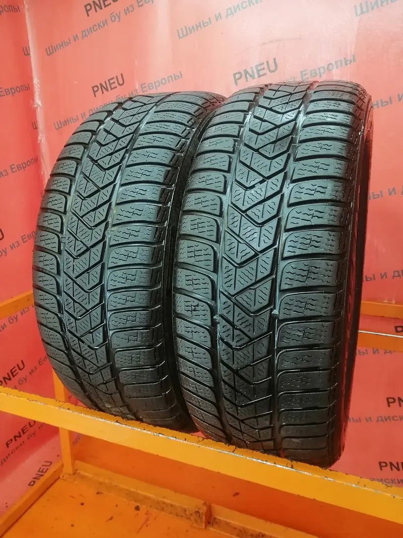 Пара б/у шин 215/50 R17 Pirelli Winter Sottozero 3
