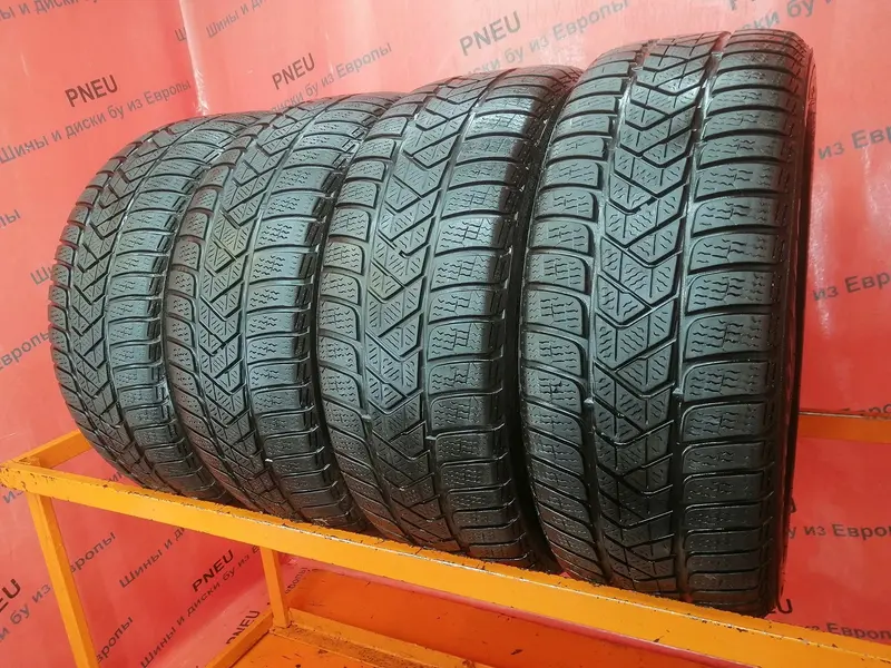 Комплект б/у шин 215/50 R17 Pirelli Winter Sottozero 3