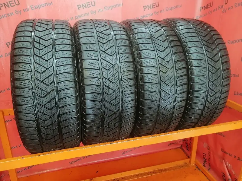 Комплект б/у шин 215/50 R17 Pirelli Winter Sottozero 3
