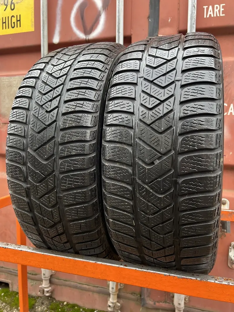 Пара б/у шин 215/50 R17 Pirelli Winter Sottozero 3