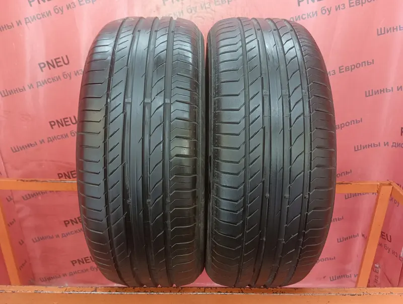 Пара б/у шин 215/50 R18 Continental ContiSportContact 5