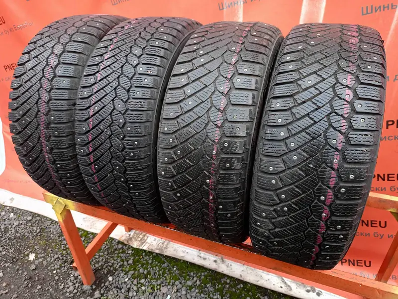 Комплект б/у шин 215/55 R16 Continental ContiIceContact