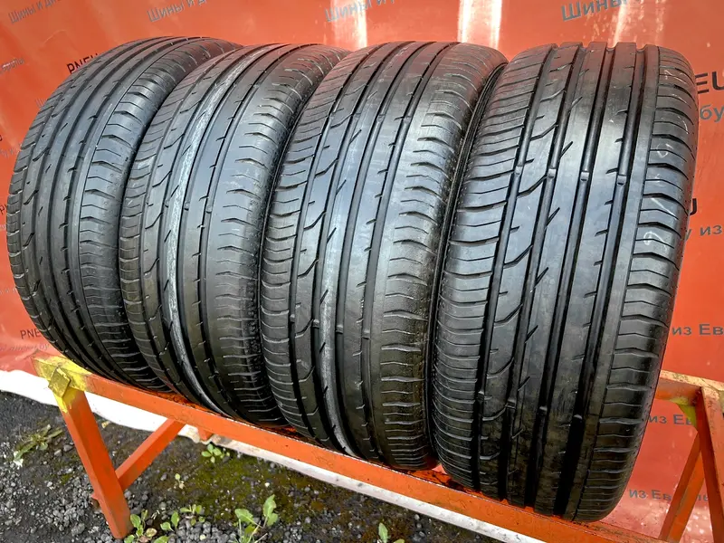 Комплект б/у шин 215/55 R16 Continental ContiPremiumContact 2, фото 1