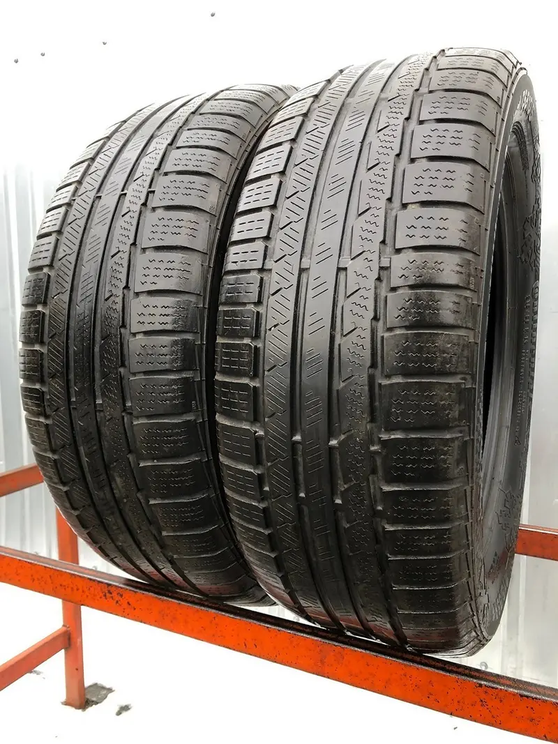 Пара б/у шин 215/55 R16 Continental ContiWinterContact TS 810 Sport