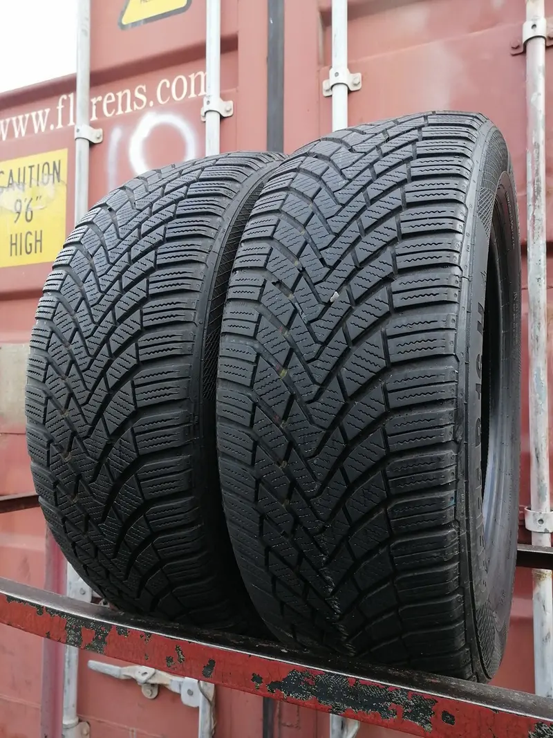 Пара б/у шин 215/55 R16 Continental ContiWinterContact TS 850