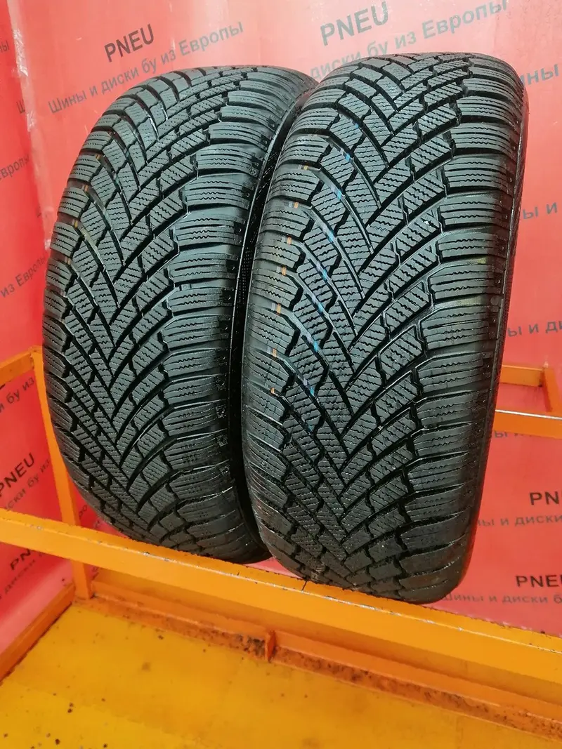Пара б/у шин 215/55 R16 Continental ContiWinterContact TS 860