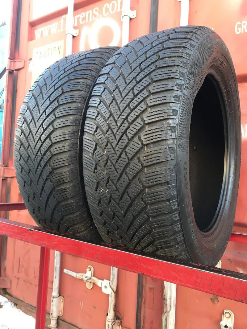 Пара б/у шин 215/55 R16 Continental ContiWinterContact TS 860