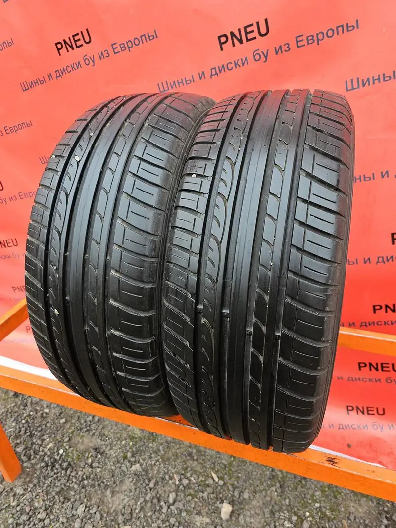 Пара б/у шин 215/55 R16 Dunlop SP Sport FastResponse, фото 1