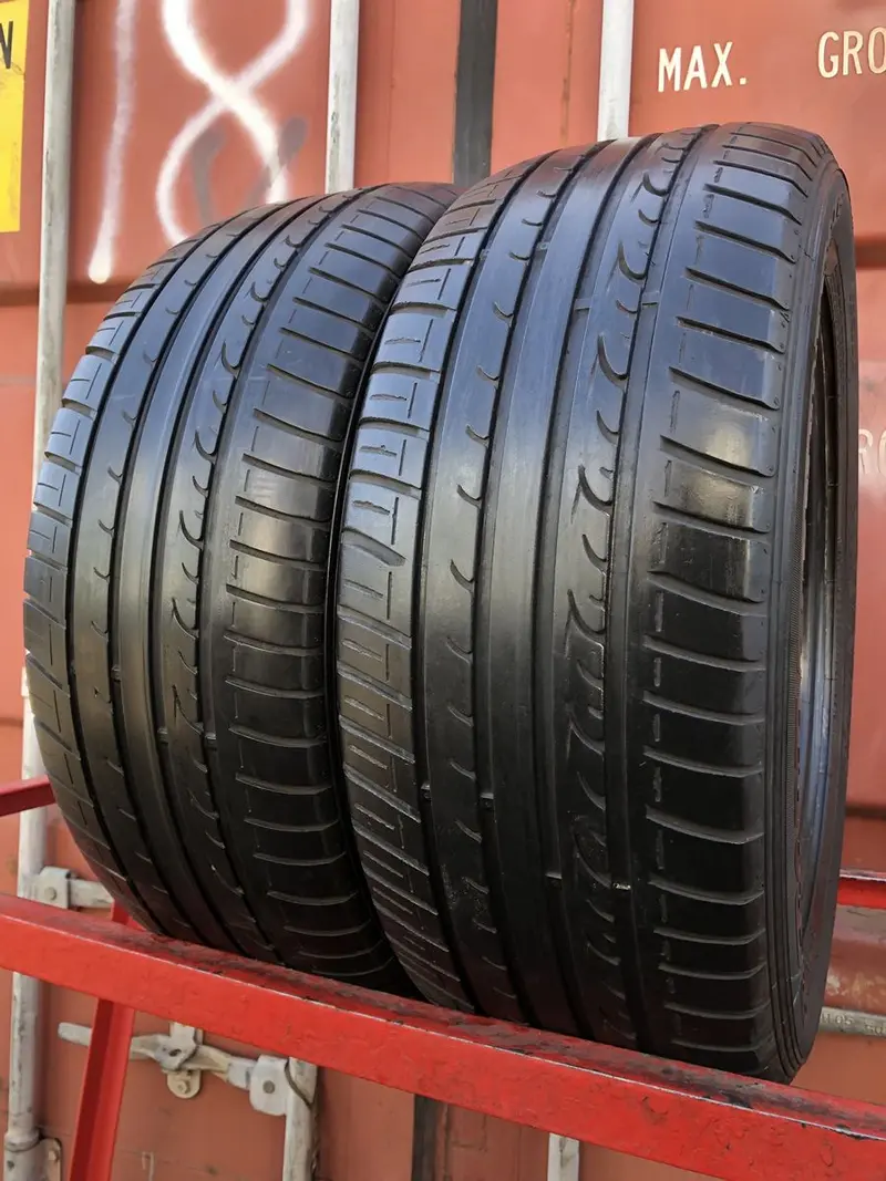 Пара б/у шин 215/55 R16 Dunlop SP Sport FastResponse