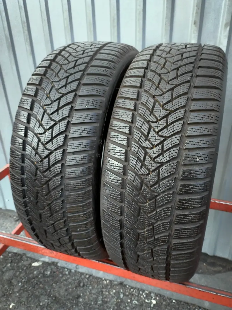 Пара б/у шин 215/55 R16 Dunlop Winter Sport 5