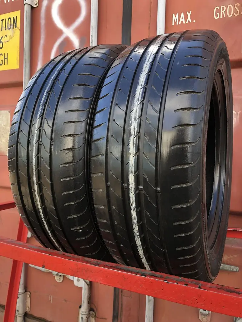 Пара б/у шин 215/55 R16 Goodyear EfficientGrip